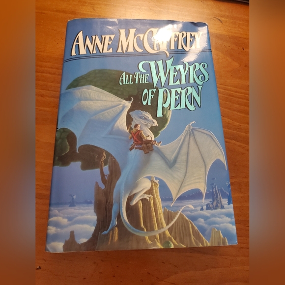 Anne McCaffrey All the Weyes of Pern , vintage book, 1991 fiction - Picture 1 of 15